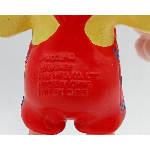 Disney Pinocchio Poseable Bendy Figure 5" Vintage Figure - Picture 4 of 4